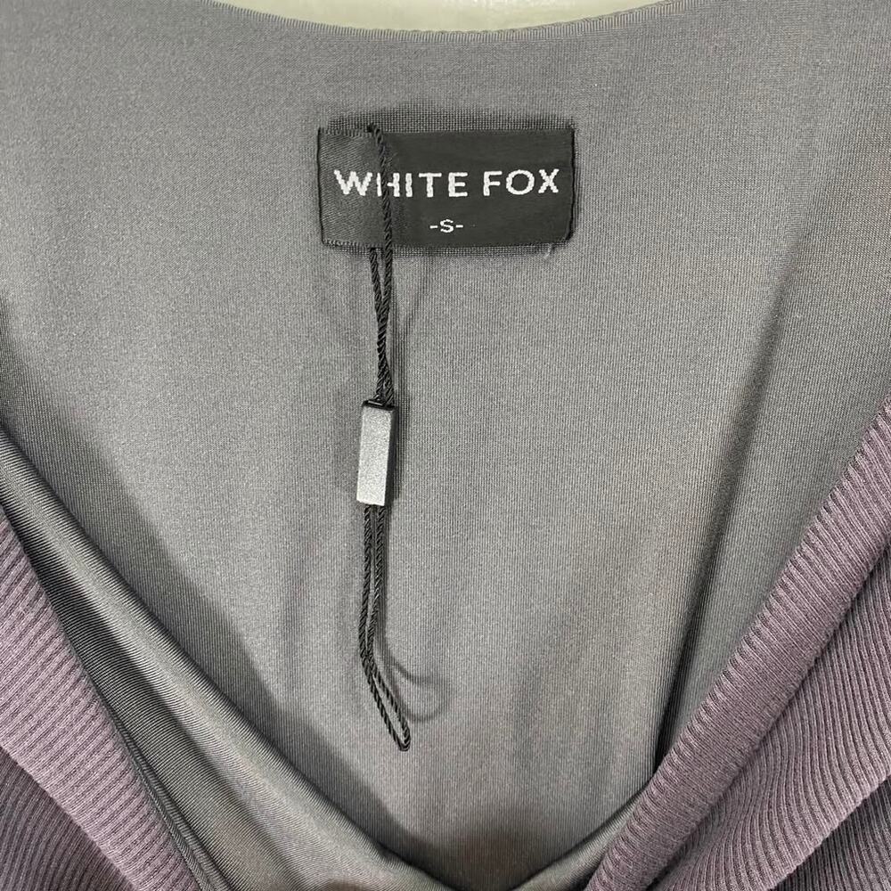 Whitefox Women's places to be charcoal playsuit Very soft Sz S - Picture 5 of 7